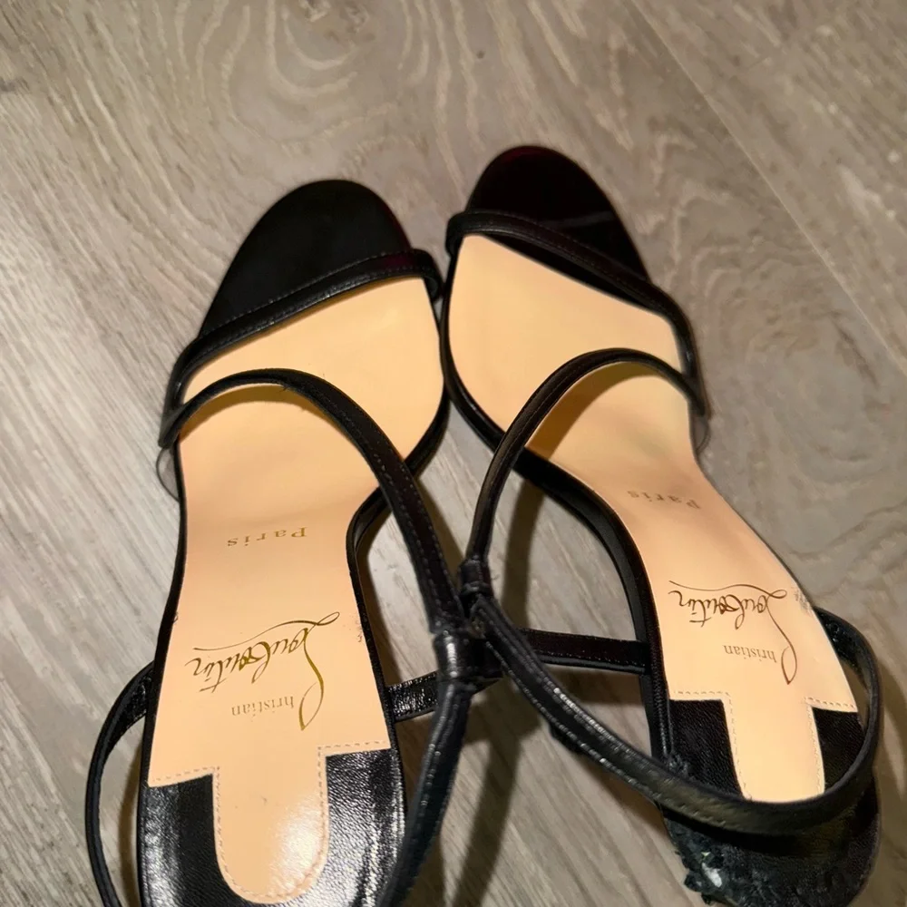 Christian Louboutin Black Women's Shoes - Picture 4 of 6